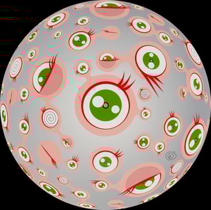 Takashi Murakami - Jellyfish Eyes