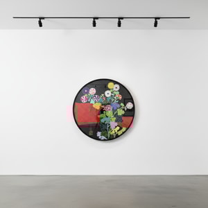 Takashi Murakami - Kansei Korin Red Stream