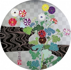 Takashi Murakami - Kansei (trade name of Rinpa- School Edo Painter Ogata Korin)