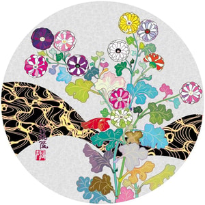 Takashi Murakami - Korin Flowers