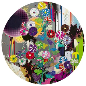Takashi Murakami - Korin's Flowers and Abstract Imagery