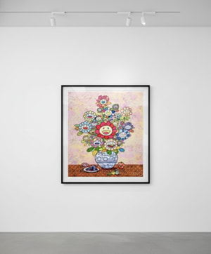 Takashi Murakami - Longing for Zao Wou-Ki's Flower Painting