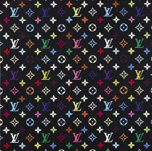 Takashi Murakami - LV Monogram Multicolor Black