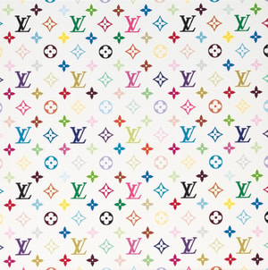 Takashi Murakami - LV Monogram Multicolor White