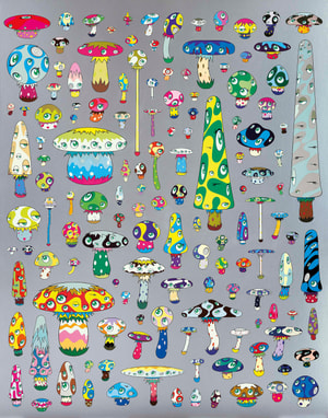 Takashi Murakami - Posi Mushroom