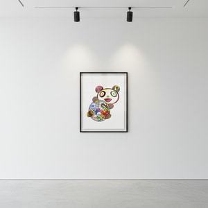 Takashi Murakami - Takashi Murakami, A Panda Cub Hugging a Ball of Flowers