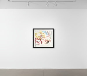 Tom Wesselman - Bedroom Blonde Doodle With Photo