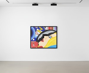 Tom Wesselman - Bedroom Face With Lichtenstein