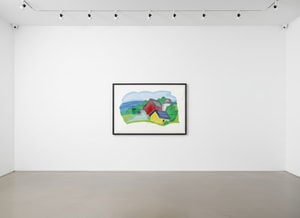 Tom Wesselman - House and Barn In Distance
