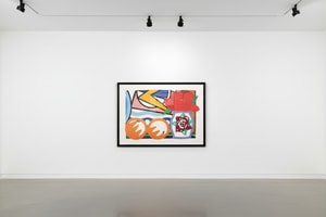 Tom Wesselman - Still Life With Lichtenstein and Two Oranges