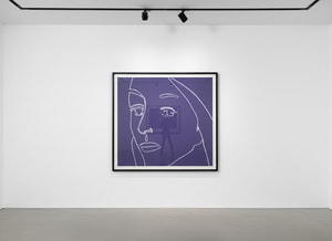 Alex Katz - Ada (purple)