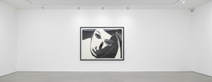 Alex Katz - Black & White Dancer and Purple Dancer set