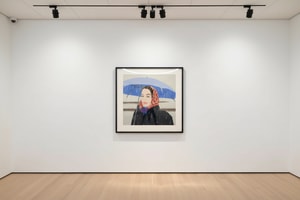 Alex Katz - Blue Umbrella 2