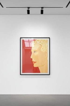 Alex Katz - Coca Cola Girl Red