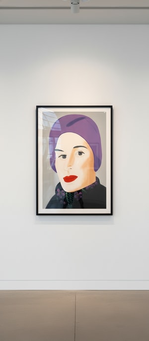 Alex Katz - Purple Hat (Ada)