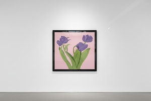 Alex Katz - Purple Tulips 1