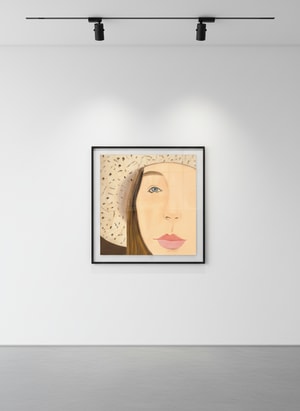 Alex Katz - Straw Hat 2