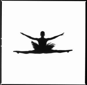 Tyler Shields - Ballerina Silhouette