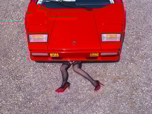 Tyler Shields - Lamborghini Legs