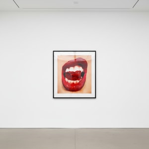 Tyler Shields - Lipstick in Mouth