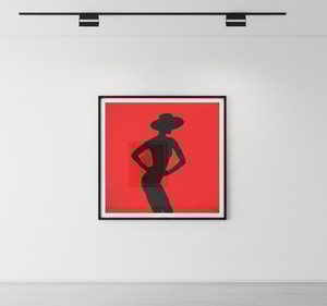 Tyler Shields - Red Silhouette