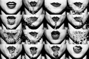 Tyler Shields - Water Mouths Monochrome
