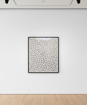 Yayoi Kusama - Infinity Nets (Orange)