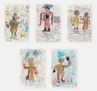 Jean-Michel Basquiat - The Figure Portfolio, 1982 - 2023