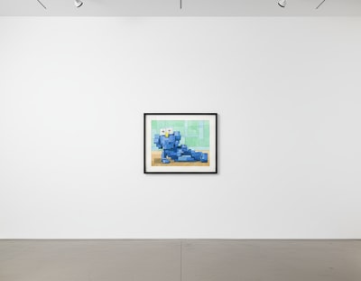 Adam Lister - Blue BFF (After Kaws), 2024