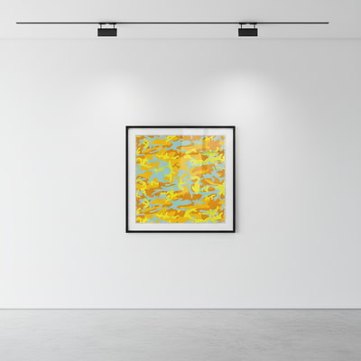 Andy Warhol - Camouflage F.S. II 413, 1987