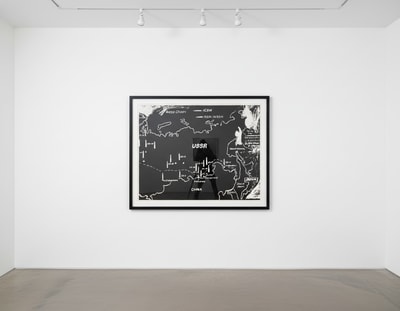 Map Of Eastern U.S.S.R. Missile Bases Negative