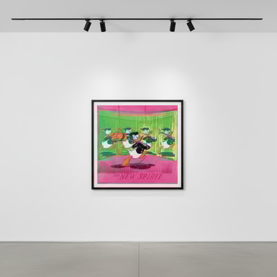 Andy Warhol - The New Spirit Donald Duck Trial Proof  11/30 from Ads, 1985