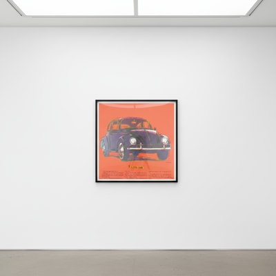 Andy Warhol - Volkswagen Trial Proof TP 11/30 from Ads, 1985