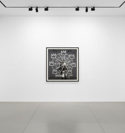 Banksy - Banksquiat Grey, 2019