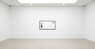 Banksy - Girl With Balloon Diptych, 2006