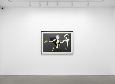 Banksy - Pulp Fiction (Signed), 2004