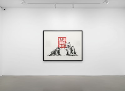 Banksy - Sale Ends V2 (Signed), 2017