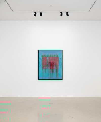 Mel Bochner - Obliterate, 2018