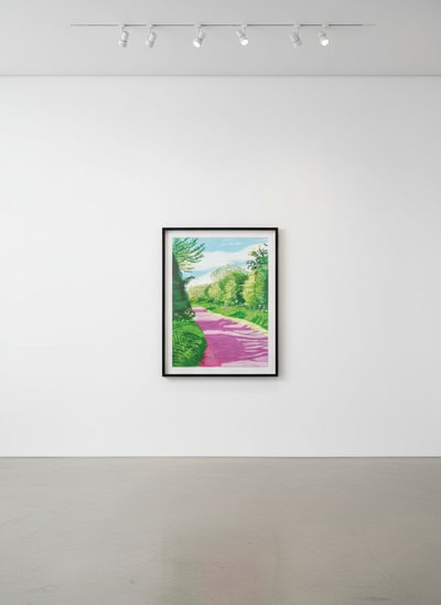 David Hockney - 31st May, The Arrival of Spring in Woldgate , East Yorkshire in 2011, 2011