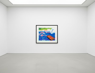 David Hockney - Afternoon Swimming, 1980