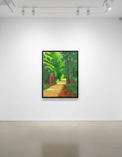 David Hockney - June 2nd, The Arrival of Spring in Woldgate, East Yorkshire, 2011