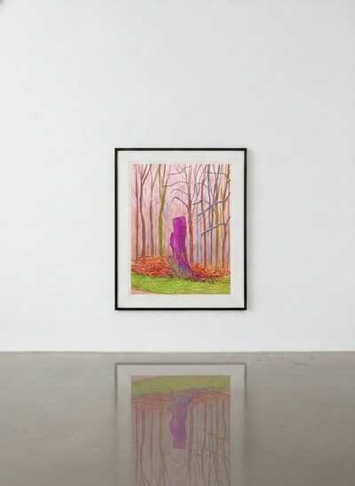 David Hockney - March 15th, The Arrival of Spring in Woldgate, East Yorkshire, 2011