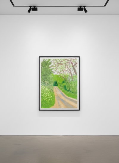 David Hockney - May 16, The Arrival of Spring in Woldgate, East Yorkshire