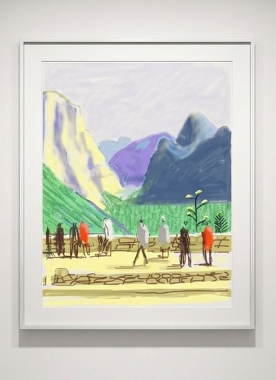 David Hockney - The Yosemite Suite No. 15, 2010