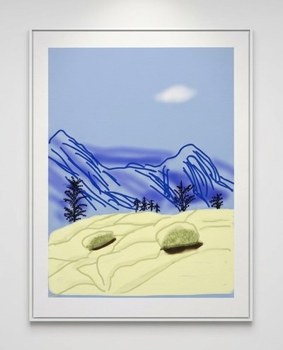 David Hockney - The Yosemite Suite No. 24, 2010