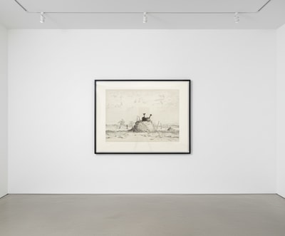 George Condo - Untitled (Delineated Facial Composition), 1989