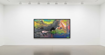 Gerhard Richter - Flow P16, 2016