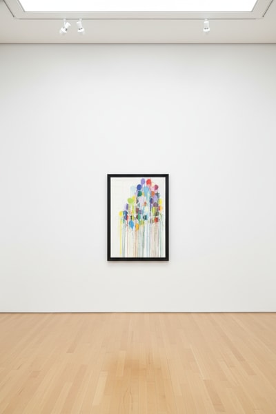 Ian Davenport - Colour Splat Cluster, 2018