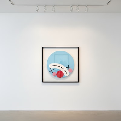 James Joyce - Clown Series (Blue), 2024