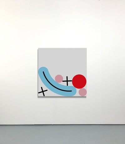 James Joyce - Square Clown (grey), 2024